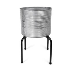 Metalinis vazonas su stovu SENZA, Ø28,5 cm