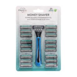 Skustuvas su keičiamomis skutimosi galvutėmis MONEY SHAVER