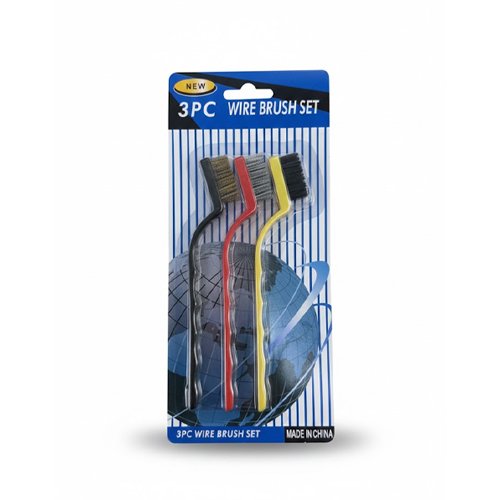 Valymo šepetėlių rinkinys, 3 vnt.