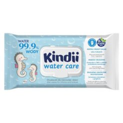 Drėgnos servetėlės KINDII WATER CARE, 60 vnt.