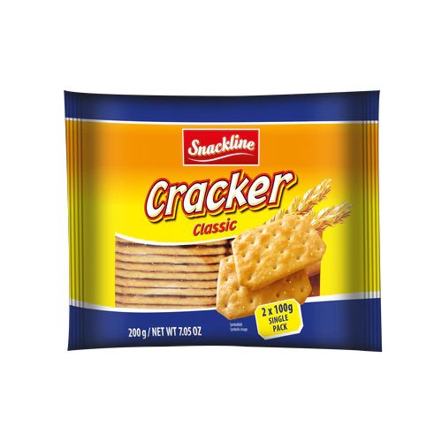 Krekeriai SNACKLINE CRACKER CLASSIC, 200 g