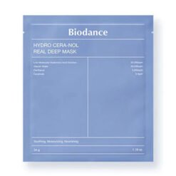 Lakštinė veido kaukė BIODANCE HYDRO CERA - NOL REAL DEEP, 34 g