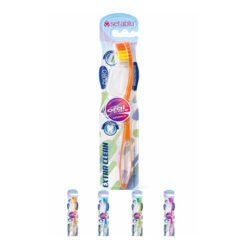 Dantų šepetėlis SETABLU EXTRA CLEAN, 1 vnt.