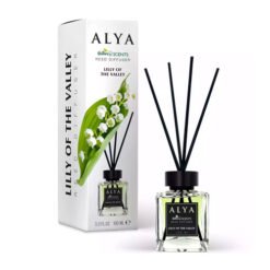 Namų gaiviklis su lazdelėmis ALYA LILLY OF THE VALLEY, 100 ml
