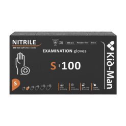 Nitrilinės pirštinės KID-MAN, S dyd., 100 vnt.