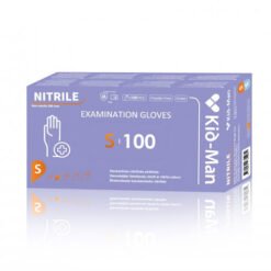 Nitrilinės pirštinės KID-MAN, S dyd., 100 vnt.