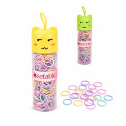 Plaukų gumyčių rinkinys SETABLU, 150 vnt.