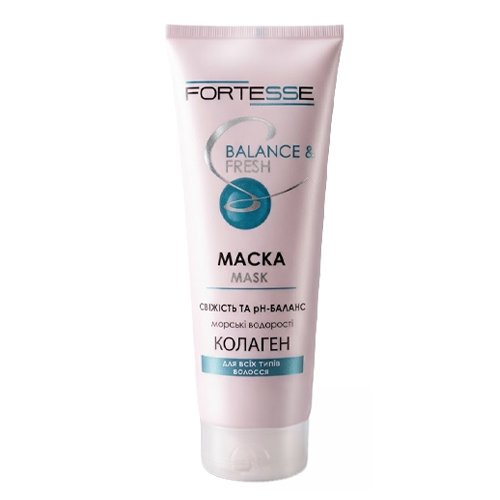 Plaukų kaukė FORTESSE BALANCE & FRESH, 200 ml