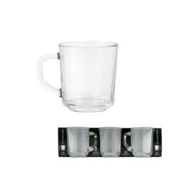 Puodelių rinkinys HOMEWARE, 246 ml, 3 vnt.