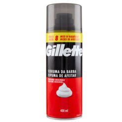 Skutimosi putos GILLETTE SCHIUMA DA BARBA PROFUMO ORIGINALE, 400 ml