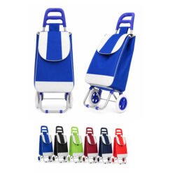 Sulankstomas pirkinių vežimėlis, 58x35 cm