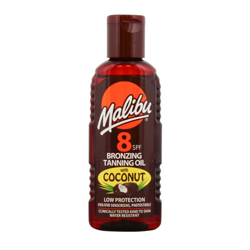 Apsauginis įdegio aliejus MALIBU SPF8 BRONZING, 100 ml