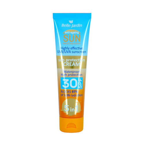 Apsauginis kremas nuo saulės BELLE JARDIN SUN SPF30 5 IN 1, 100 ml