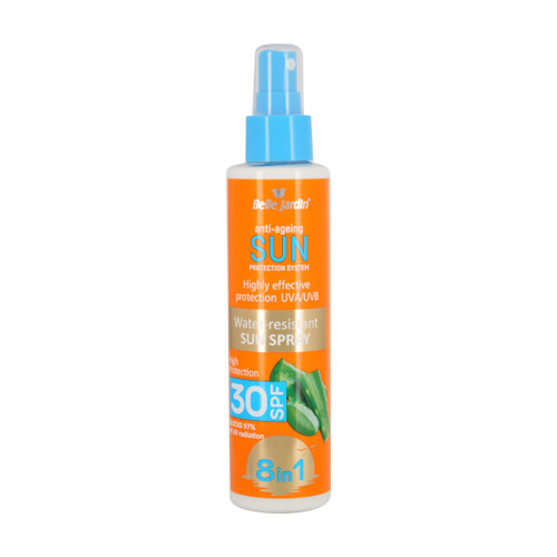 Apsauginis purškiklis nuo saulės BELLE JARDIN SUN SPF30 8 IN 1, 160 ml