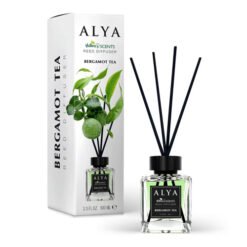 Namų gaiviklis su lazdelėmis ALYA NATURE'S SCENTS BERGAMOT TEA, 100 ml