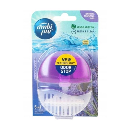 Pakabinamas WC valiklis-gaiviklis AMBI PUR 5 in 1, 55 ml