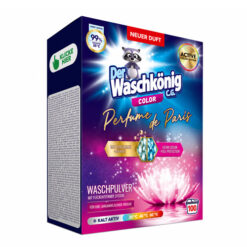 Skalbimo milteliai DER WASCHKONIG COLOR PERFUME DE PARIS, 100 skalb., 6 kg