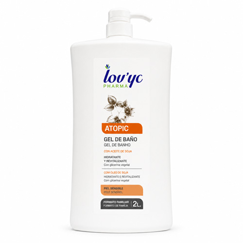 Dušo želė LOV'YC ATOPIC, 2 l
