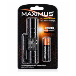LED žibintuvėlis MAXIMUS, 9,5 cm
