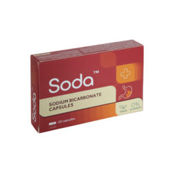 Maisto papildas SODA SODIUM BICARBONATE, 20 kaps.