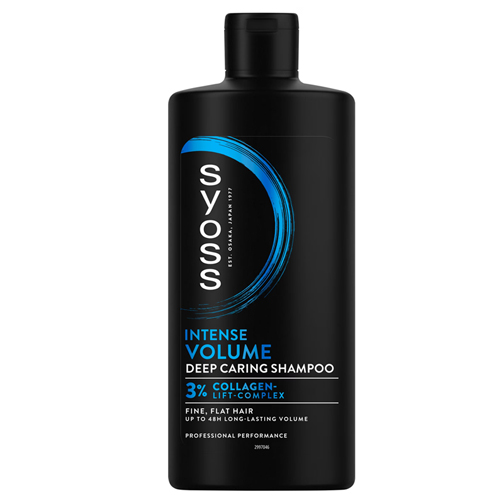 Plaukų šampūnas SYOSS INTENSE VOLUME COLLAGEN, 440 ml