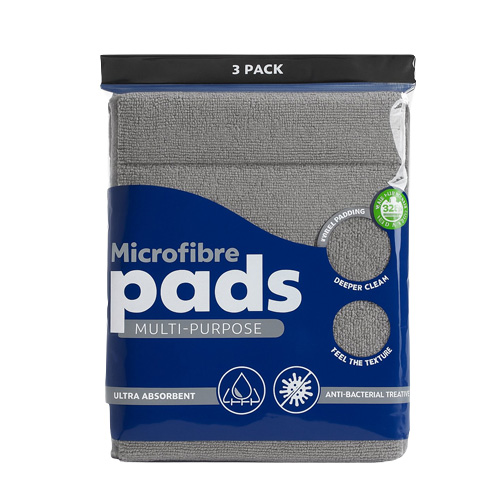 Šluosčių rinkinys MICROFIBRE PADS, 3 vnt.