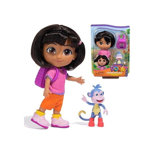 Žaislinė lėlė su priedais NICKELODEON DORA BEST FRIENDS DORA & BOOTS