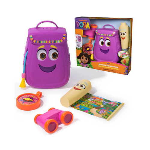 Žaislinis rinkinys NICKELODEON DORA MY ADVENTURE BACKPACK