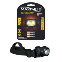 Galvos žibintuvėlis MAXIMUS, 2 W