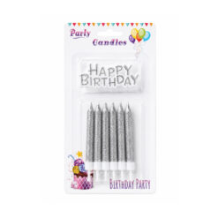Gimtadienio žvakutės PARTY CANDLES, 12 vnt.