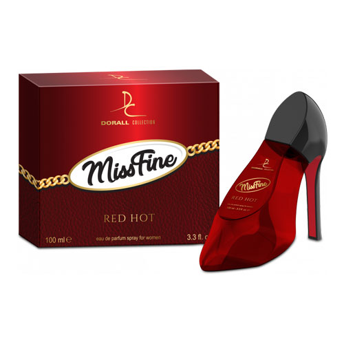 Moteriškas tualetinis vanduo DORALL COLLECTION MISS FINE RED HOT, 90 ml