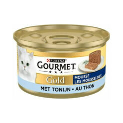 Visavertis suaugusių kačių pašaras su tunais PURINA GOURMET GOLD, 85 g