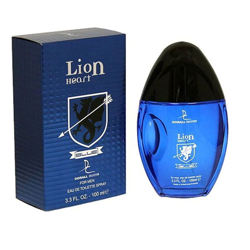 Vyriškas tualetinis vanduo DORALL COLLECTION LION HEART BLUE, 100 ml