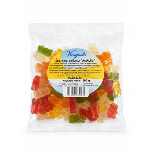 Želatininiai saldainiai VANGUSTO, 300 g