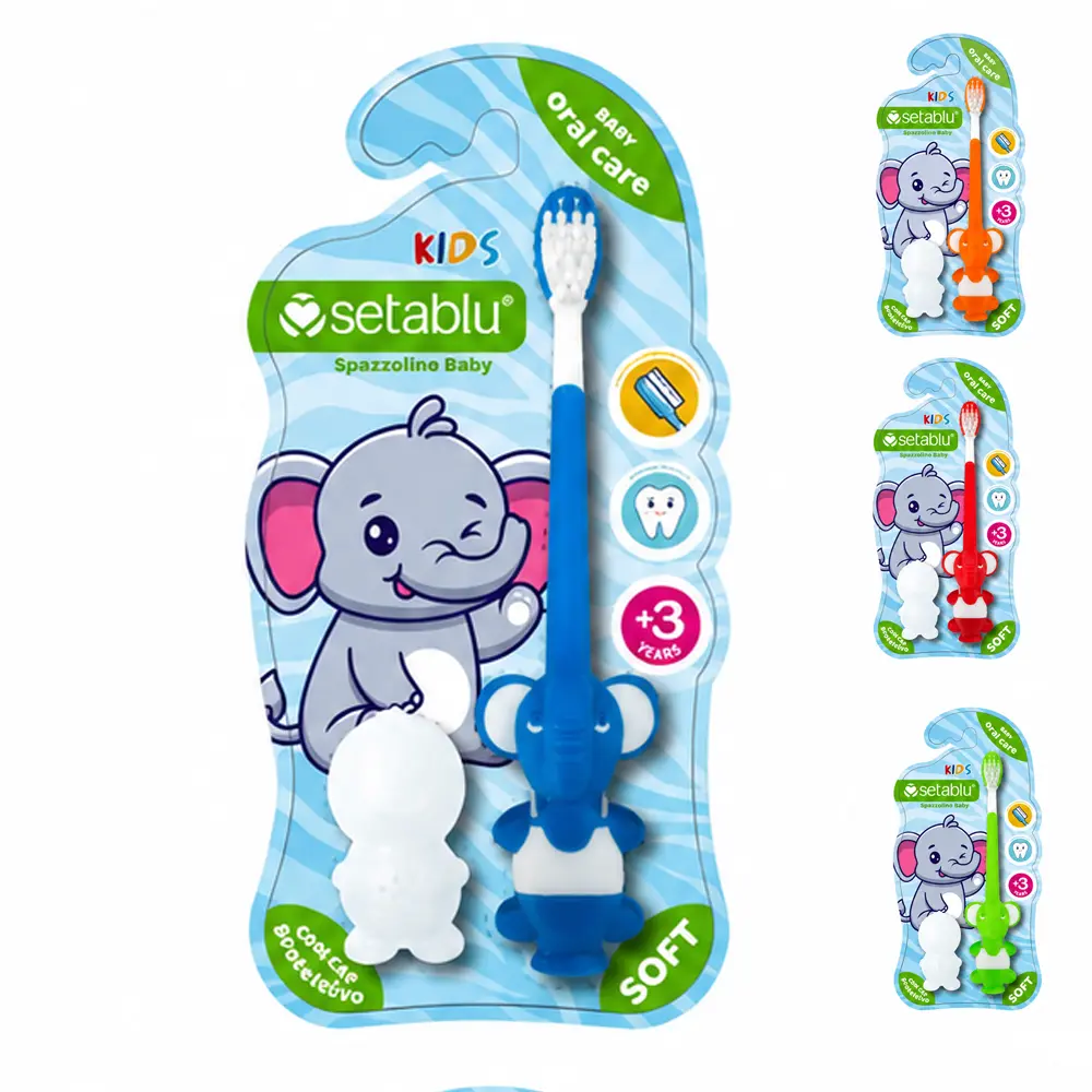 Dantų šepetėlis SETABLU KIDS SPAZZOLINO BABY, 1 vnt.