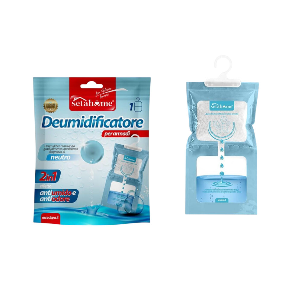 Drabužių spintos drėgmės sugėriklis SETAHOME NEUTRO, 500 ml