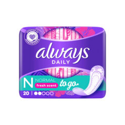 Higieniniai įklotai ALWAYS DAILY NORMAL, 20 vnt.