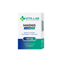 Maisto papildas magnio bisglicinatas VITA-LAB, 30 tab.
