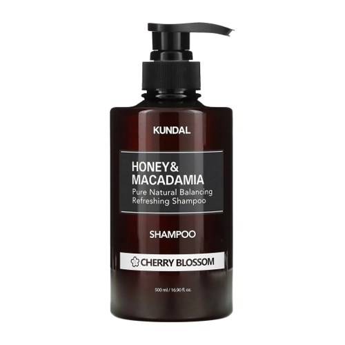 Plaukų šampūnas KUNDAL HONEY & MACADAMIA CHERRY BLOSSOM, 500 ml