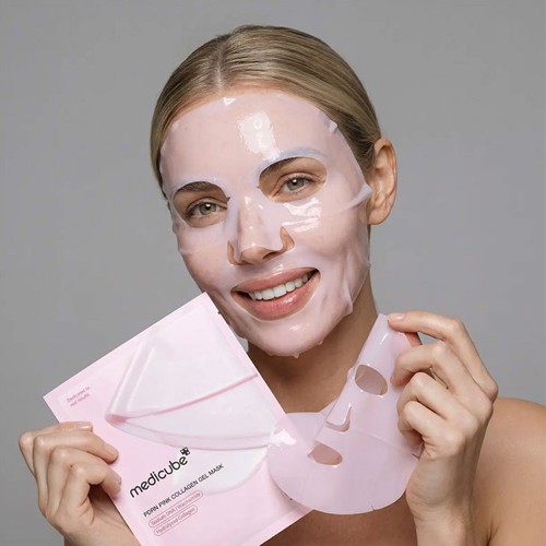 Veido kaukė MEDICUBE PDRN PINK COLLAGEN, 1 vnt. - Image 2