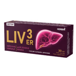 Maisto papildas HERBIN LIVER 3 DETOX, 30 tabl.