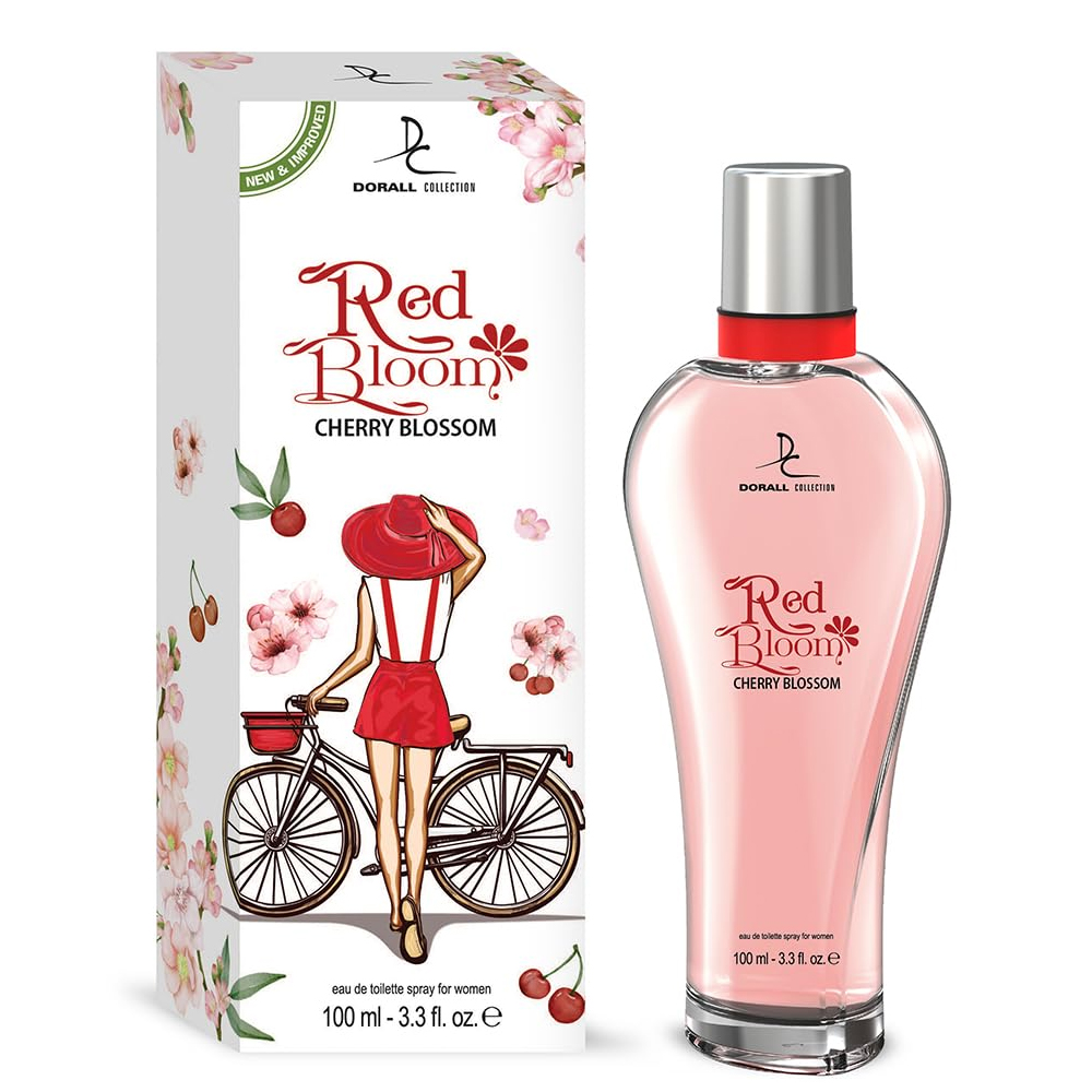 Moteriškas tualetinis vanduo DORALL COLLECTION RED BLOO CHERRY BLOSSOM, 100 ml