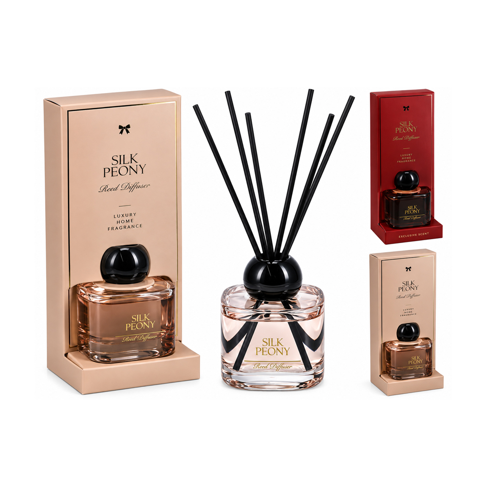 Namų gaiviklis su lazdelėmis LUXURY HOME FRAGRANCE, 2 rūšys, 100 ml