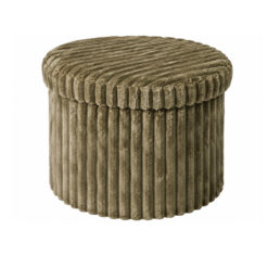 Pufas – daiktadėžė H&S, Ø43 cm