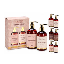 Rankų priežiūros priemonių rinkinys MOCCA ROYAL CHERRY BLOSSOM & AMBER, 290 ml