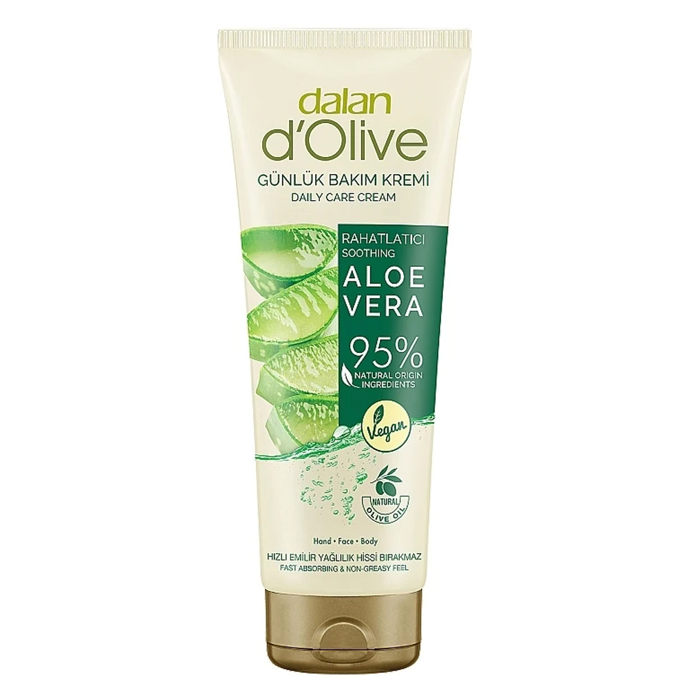 Rankų, veido ir kūno kremas DALAN SOOTHING ALOE VERA, 250 ml