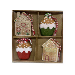 Eglutės žaisliukai HOME ACCENTS, 4 vnt.
