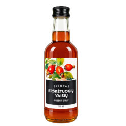 Erškėtuogių sirupas su vitaminu C, 250 ml