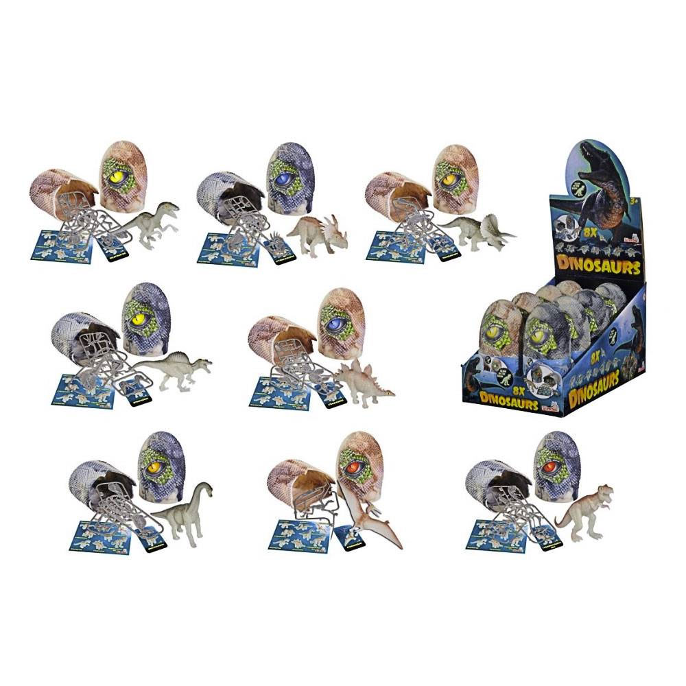 Žaislinis dinozauro kiaušinis VELOCIRAPTOR - Image 2